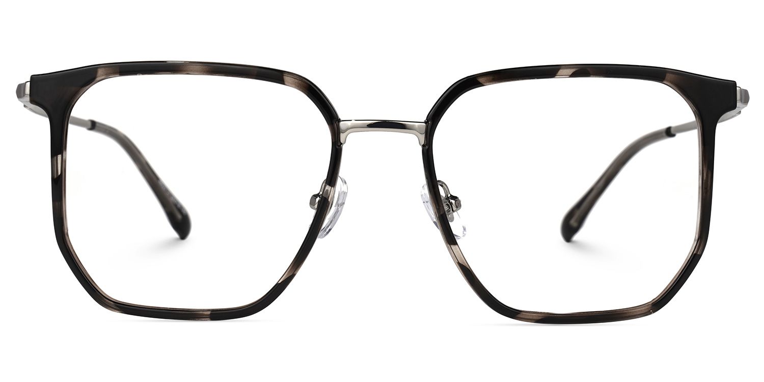 Amber Noir Tortue Carré Lunettes0
