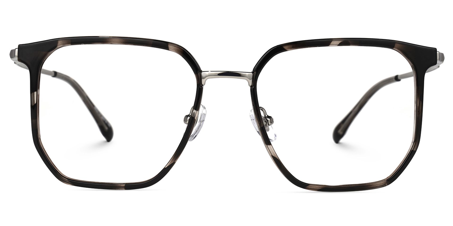 Amber Noir Tortue Carré Lunettes0