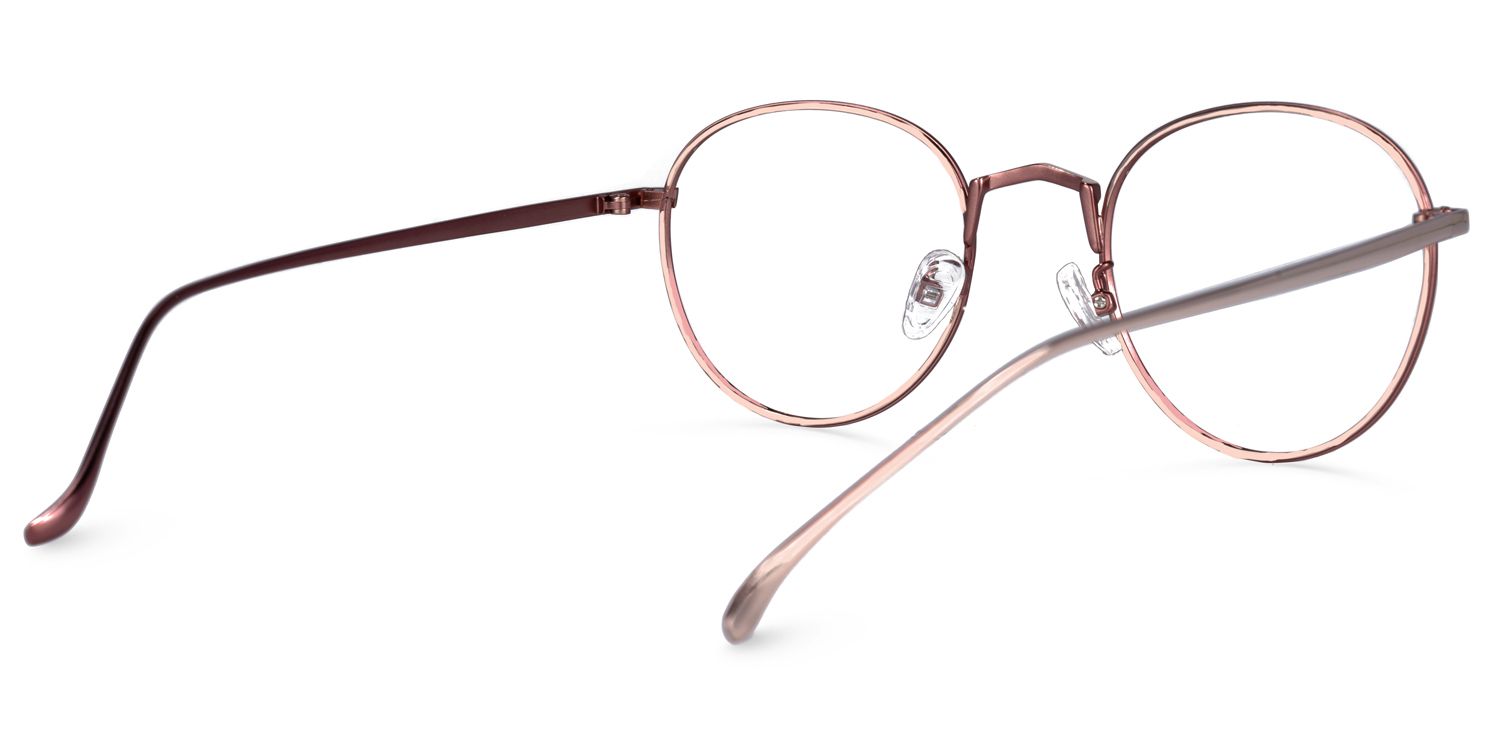 Nahum Lunettes rondes Purple3