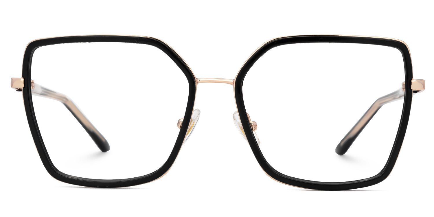 Jill Noir Carré Lunettes0