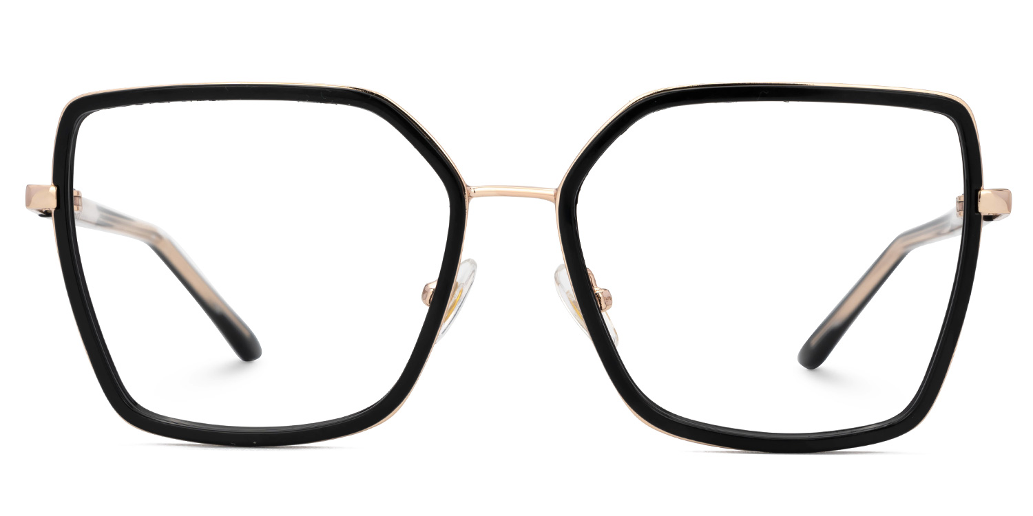 Jill Noir Carré Lunettes0