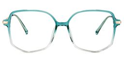 Payton Vert Géométrique lunettes0