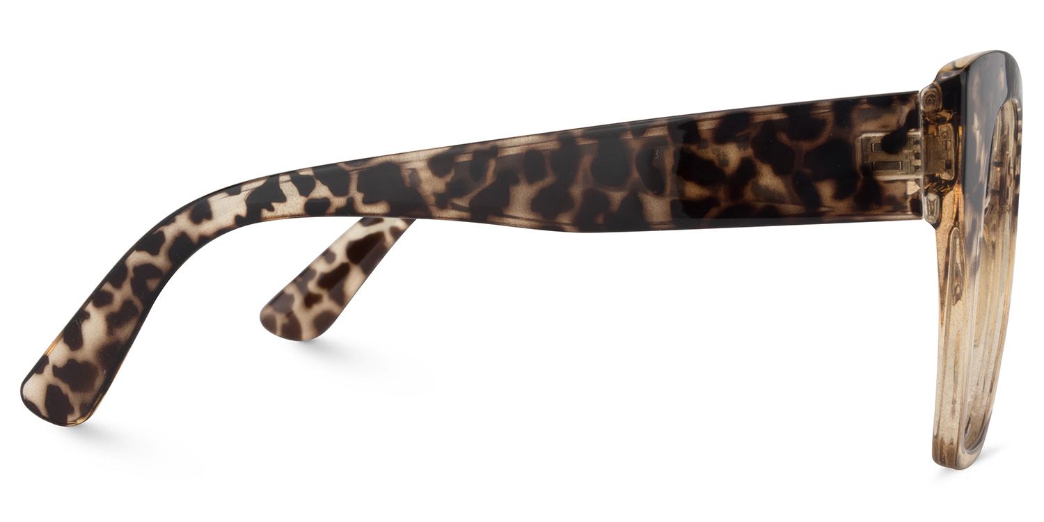 Denis Hell Lunettes de vue de cateye tortue4