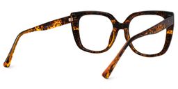 Brenda Mauve Carré lunettes3