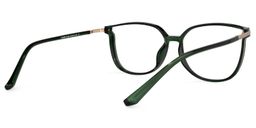 Rodz Vert Foncé Carré lunettes3