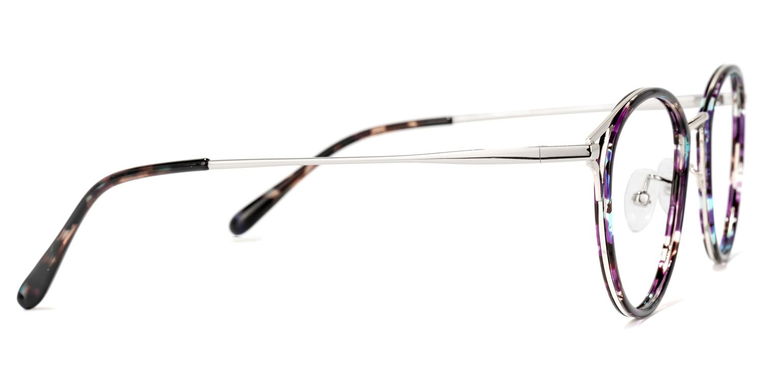 Quaneisha Lunettes rondes Noir Tortoise 2