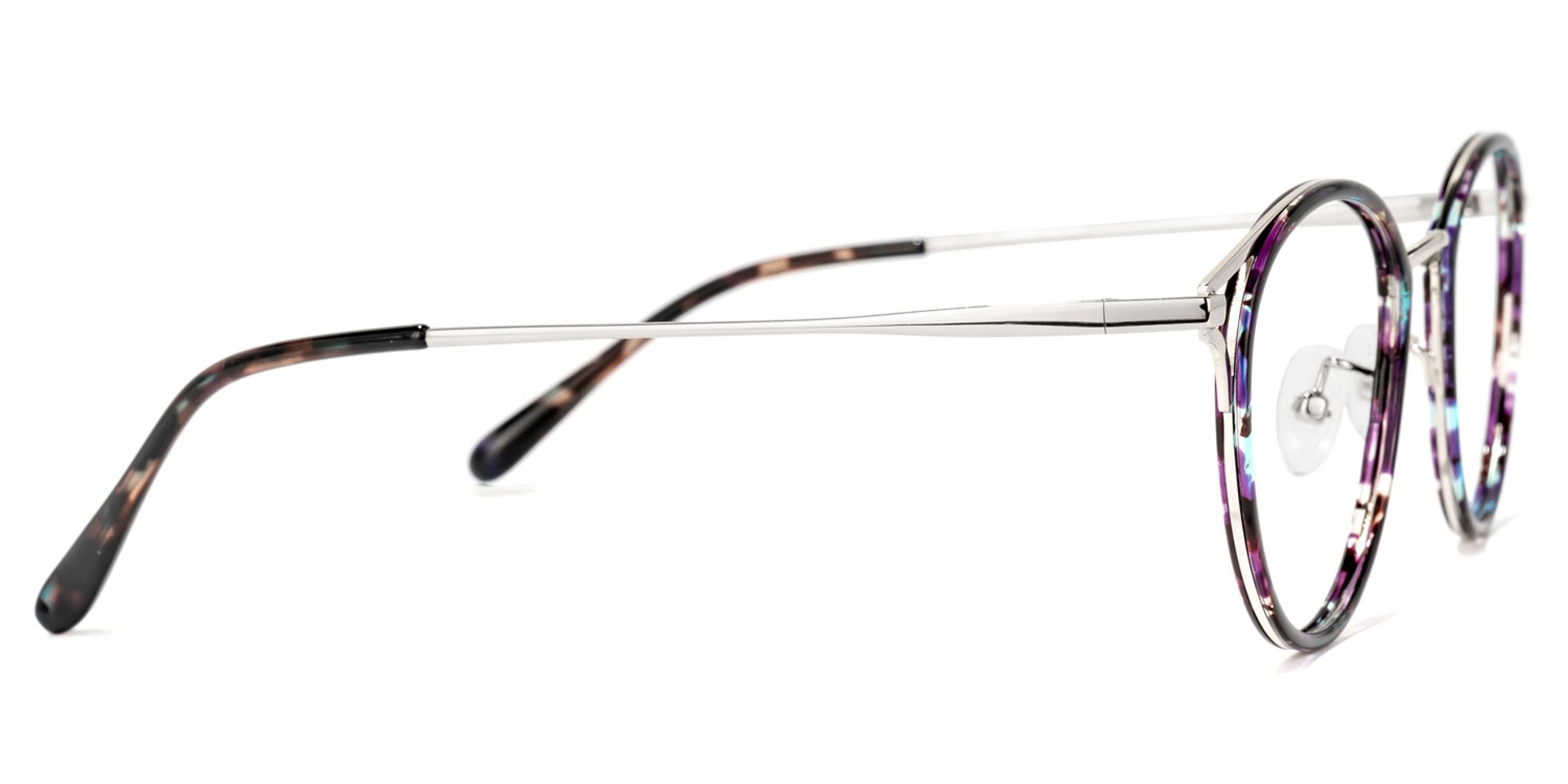 Quaneisha Lunettes rondes Noir Tortoise 2