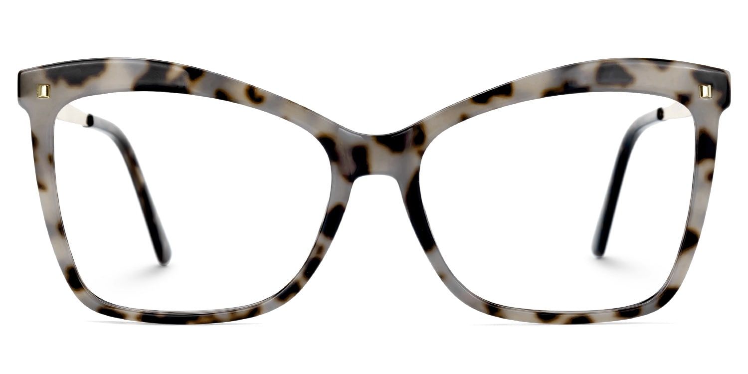 Isaebella Gris-Tortue Papillon Lunettes0