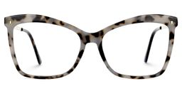 Isaebella Gris-Tortue Papillon lunettes0