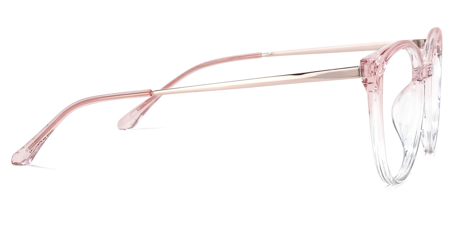 Omar Lunettes Rose Cat Eye2