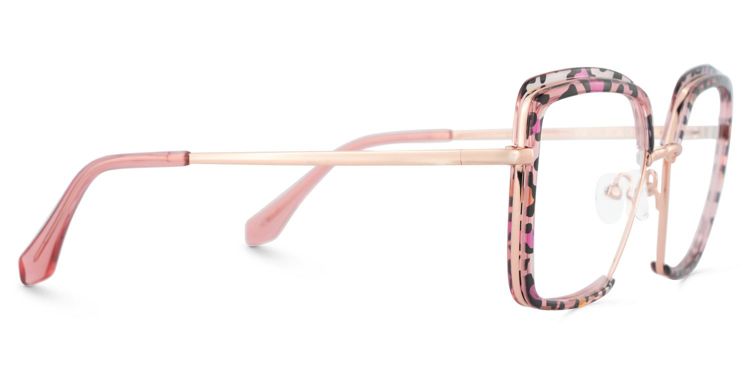 Cordaro Rose Léopard Carré Luenttes3