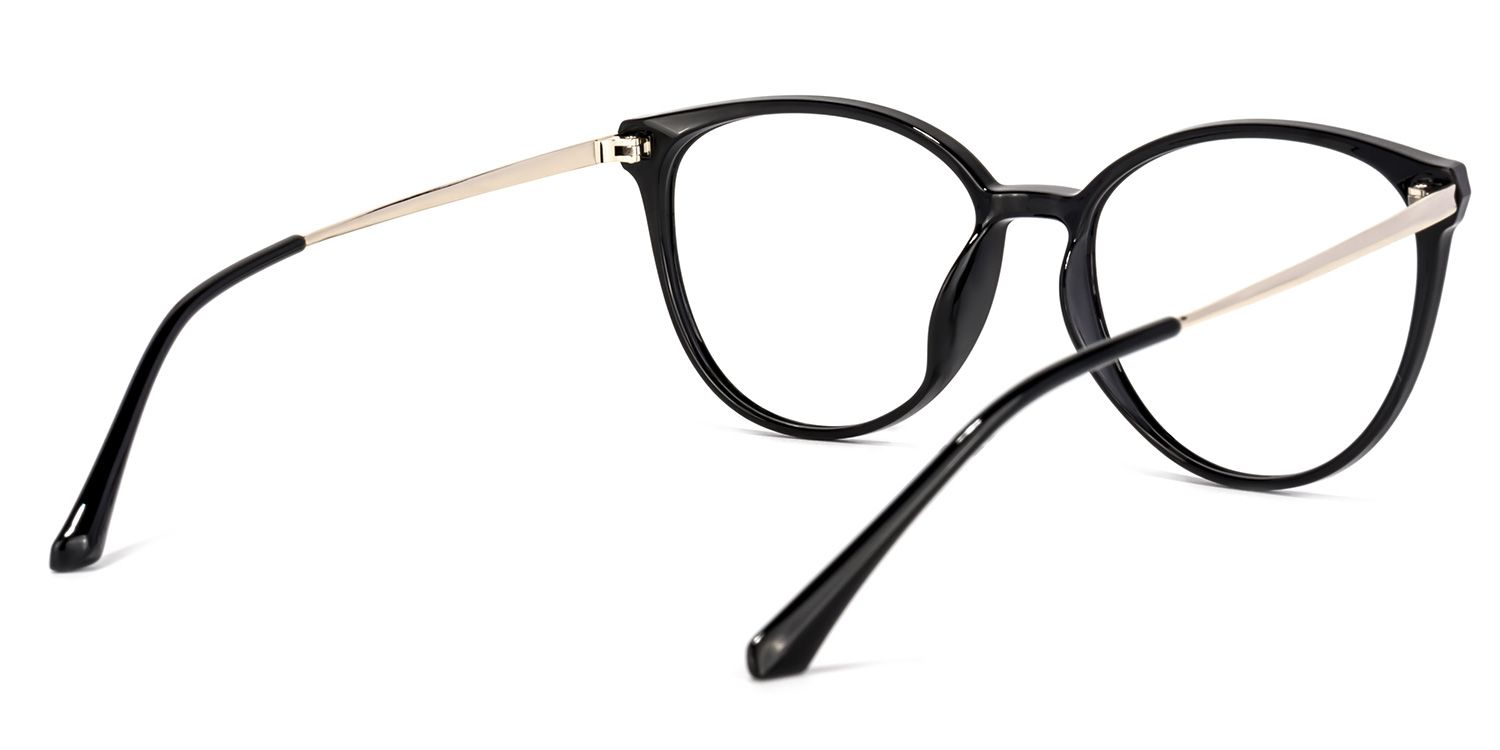 Omar Lunettes de cateye noires 3