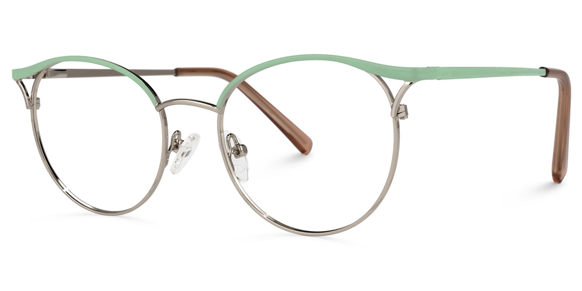 Sharon Vert Cateye Lunettes1