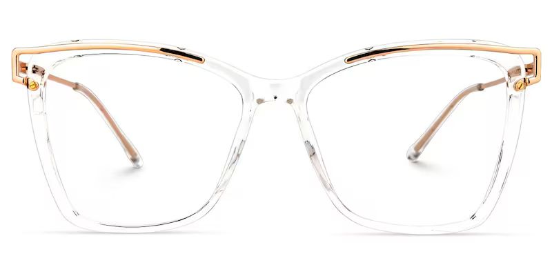 Krystle Cristal Carré lunettes