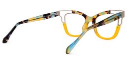 Rhoden Jaune Cat-eye lunettes3