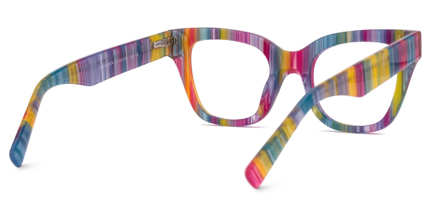 Nereyda Bonbons Couleur Lunettes Skittles | Zeelool Optique4
