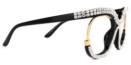 Veasley Blanc Carré lunettes2