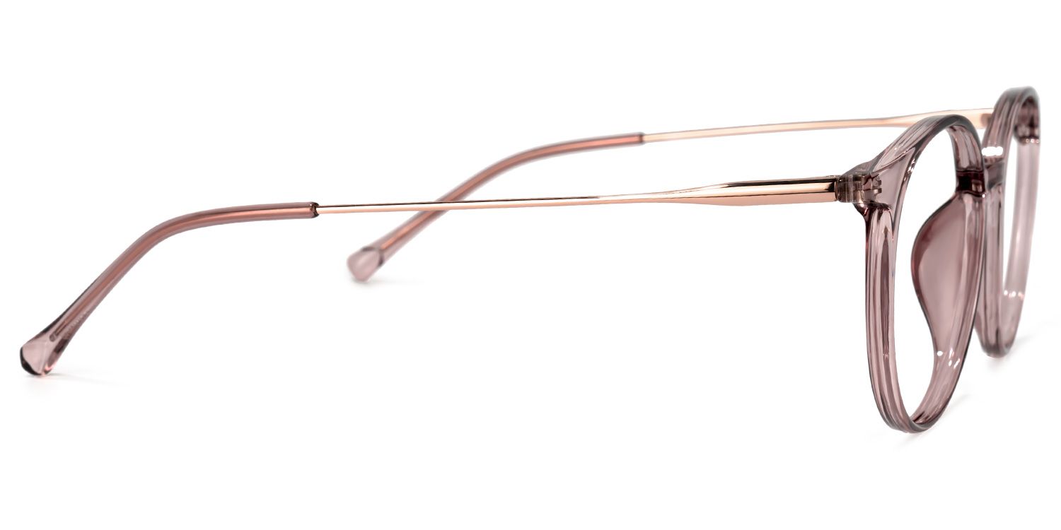 Ohnicio Lunettes rondes Purple Cristal2