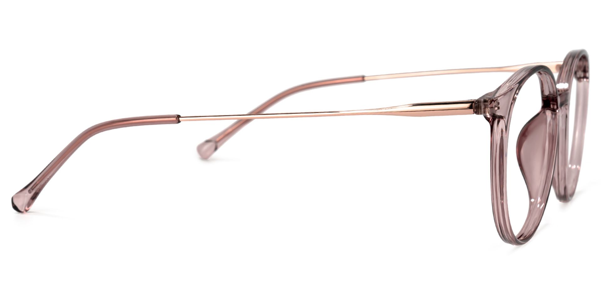 Ohnicio Lunettes rondes Purple Cristal2