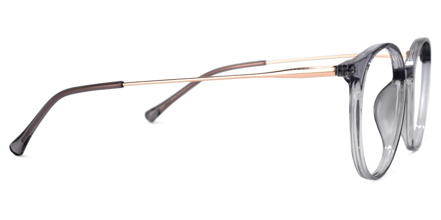 Ohnicio Lunettes rondes grises2