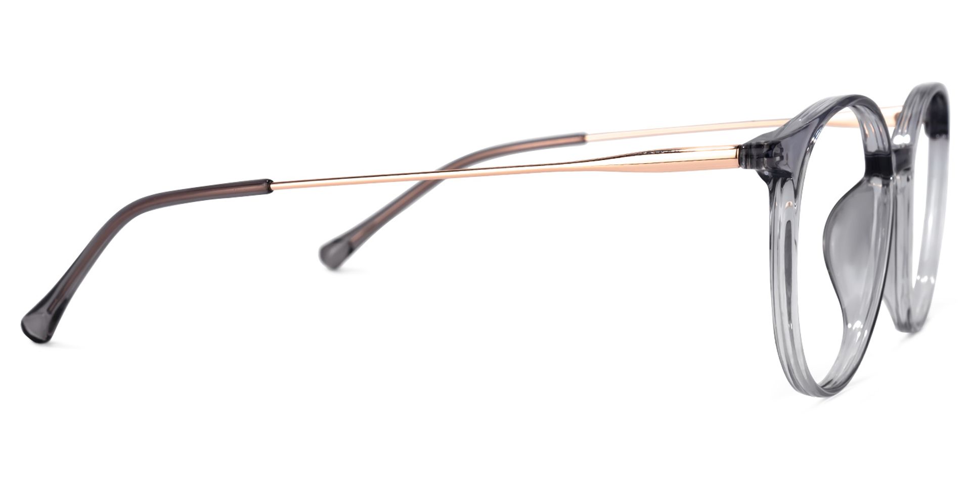 Ohnicio Lunettes rondes grises2