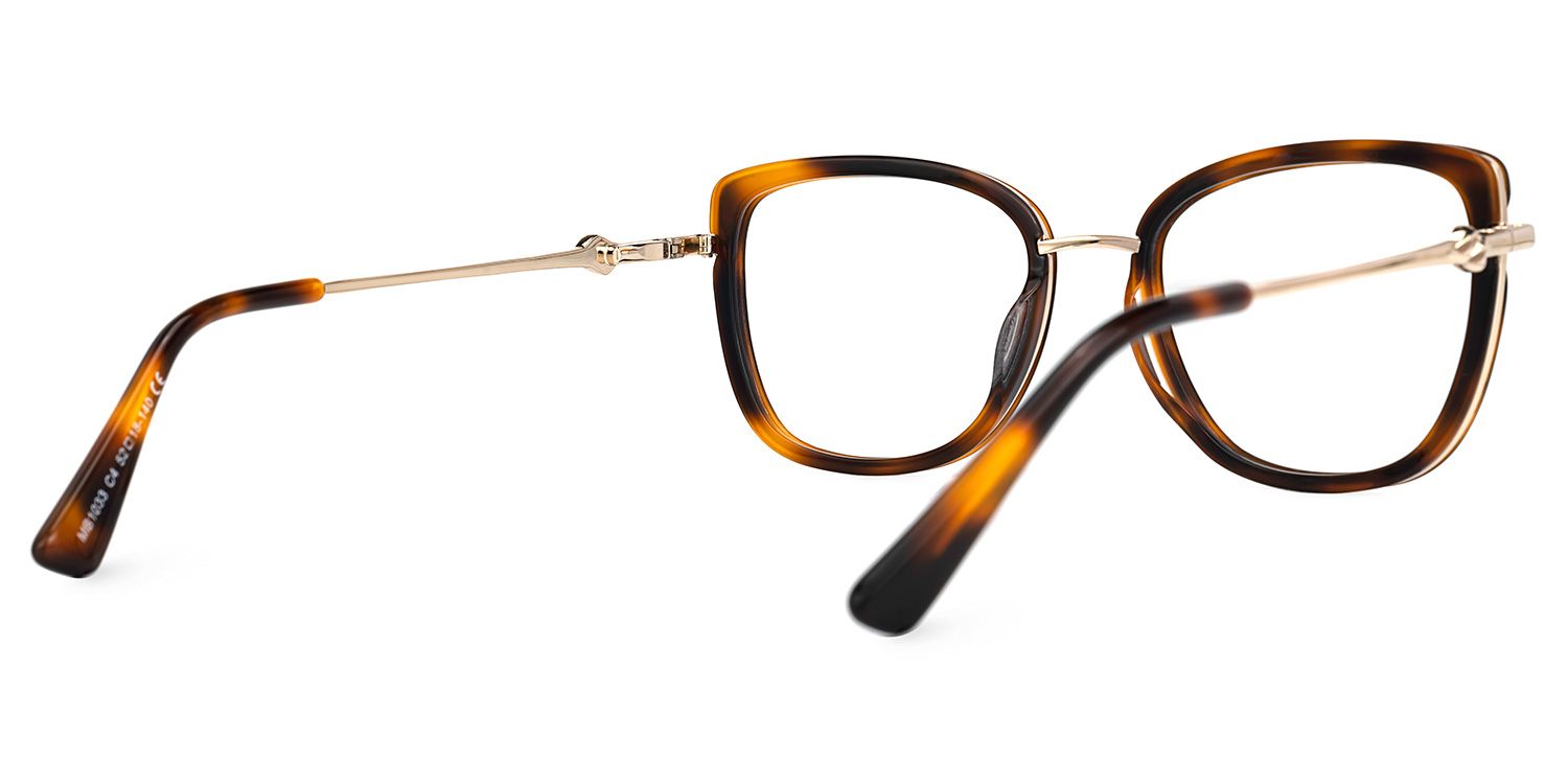 Maisie Floral Rectangle Lunettes3