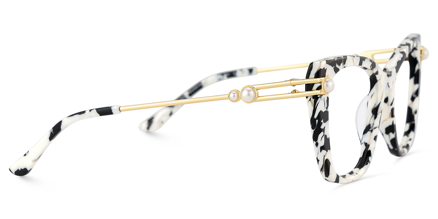 Victor Marbre Cateye Lunettes3