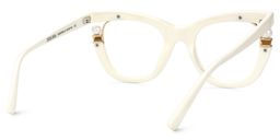 Pearl Blanc Cat-eye lunettes3