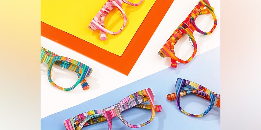 Nereyda Bonbons Lunettes Peppermint Monture | Zeelool Optique5