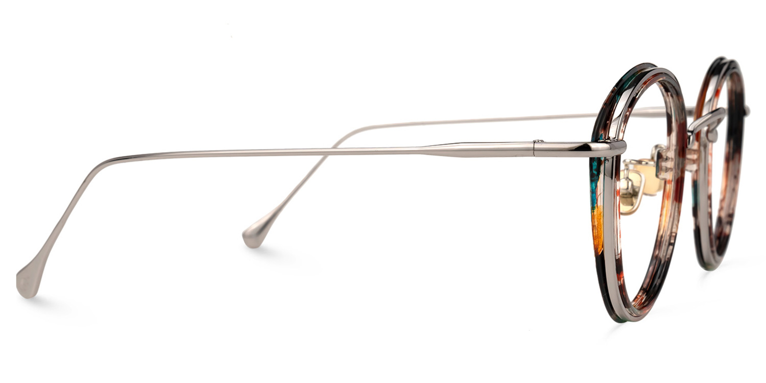 Clementine Lunettes rondes Tortoise2