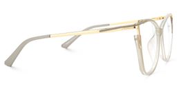 Yomary Gris Cat-eye lunettes4
