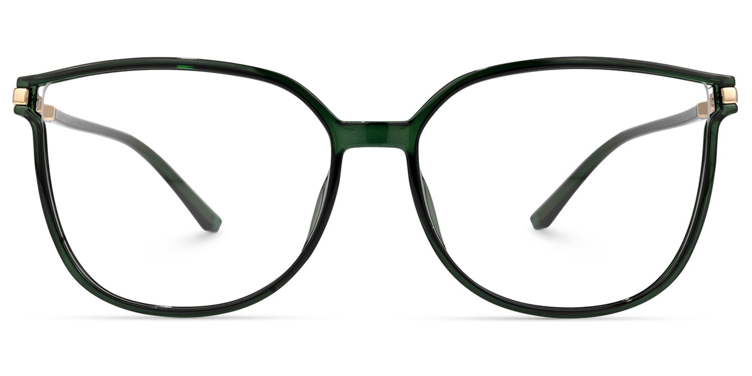Rodz Vert Foncé Carré Lunettes0