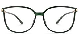 Rodz Vert Foncé Carré lunettes0