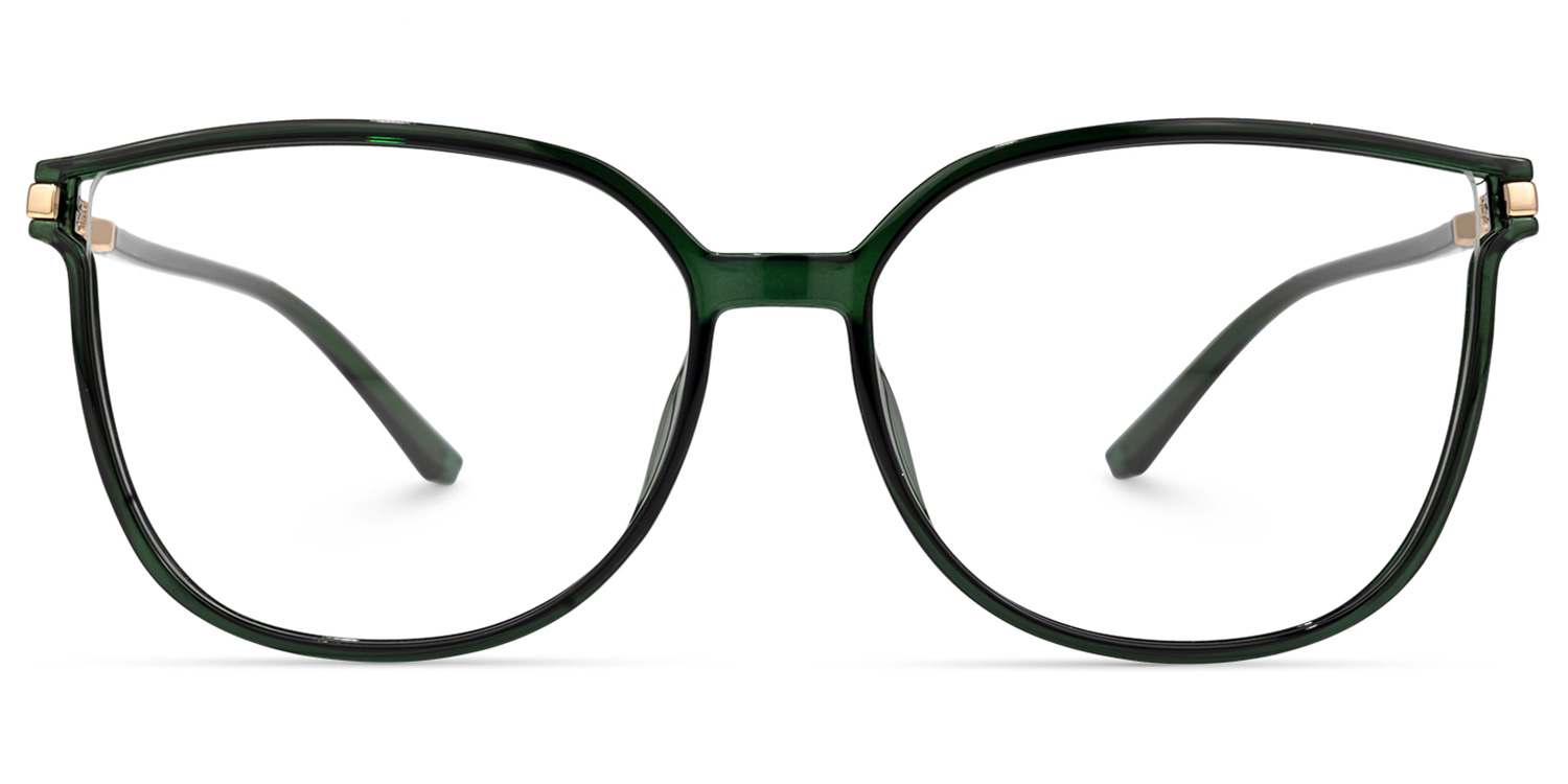 Rodz Vert Foncé Carré Lunettes0