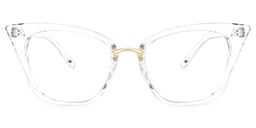Chandrikar Cristal Cat-eye lunettes0