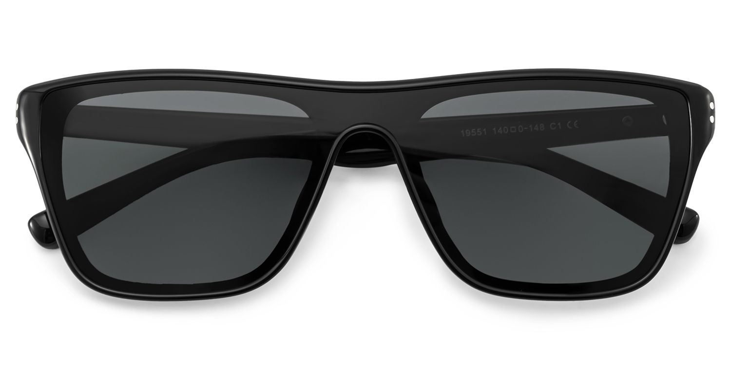 Paloma Noir Aviateur Solaires1