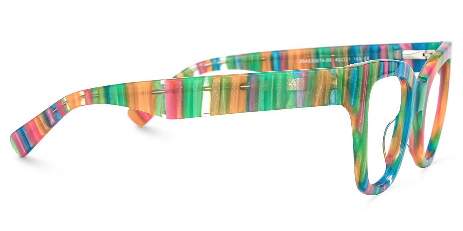 Nereyda Bonbons Lunettes Peppermint Monture | Zeelool Optique3