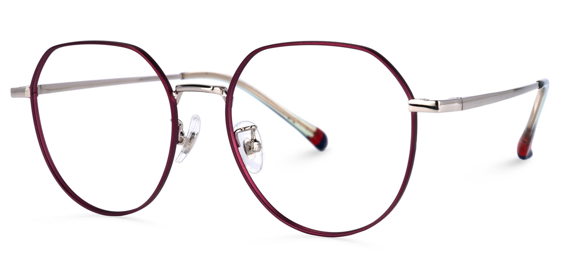 Sada Lunettes géométriques purpre1