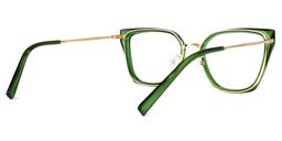 Martine Vert Carré lunettes3