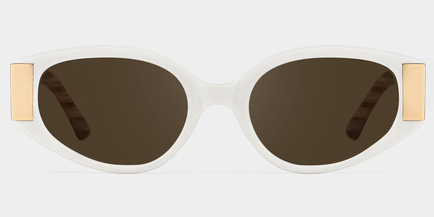 Havana Blanc Cateye Solaires1