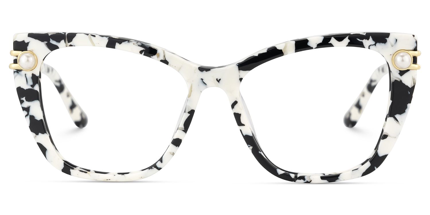 Victor Marbre Cateye Lunettes1
