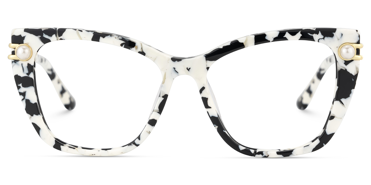 Victor Marbre Cateye Lunettes1
