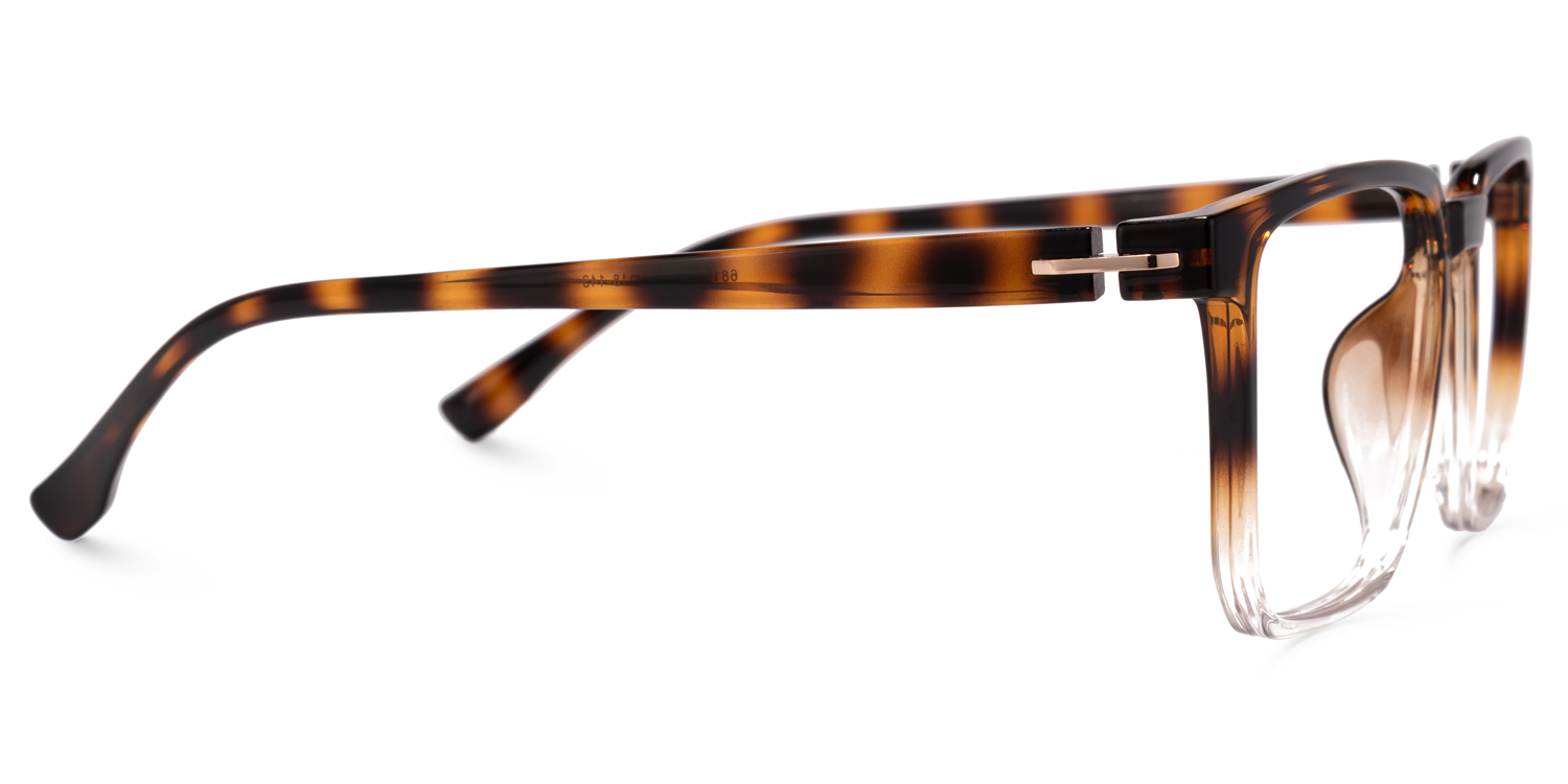 Zavala Tortue Carré Lunettes2