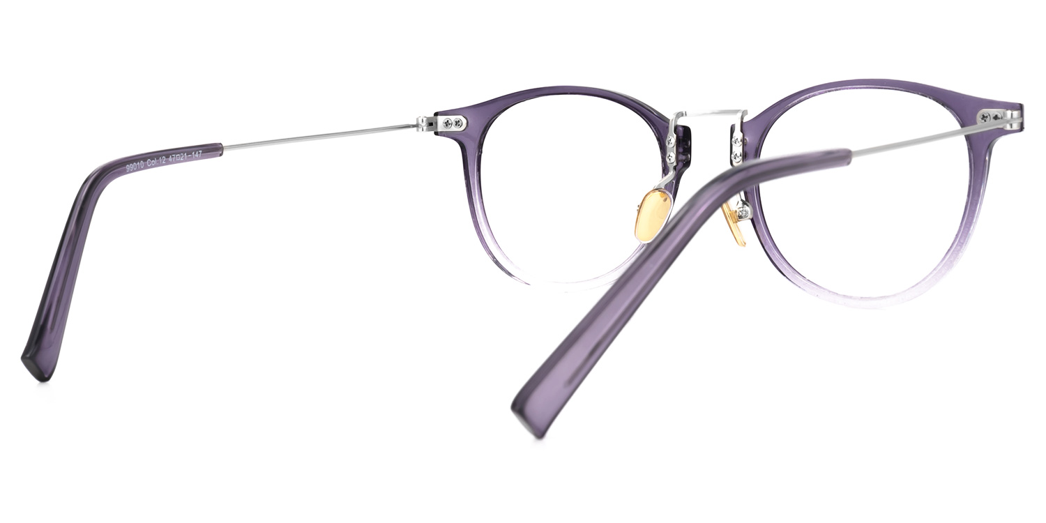 Seville Violet Ronde Lunettes2