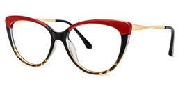 Marcus Rouge Cat-eye lunettes2