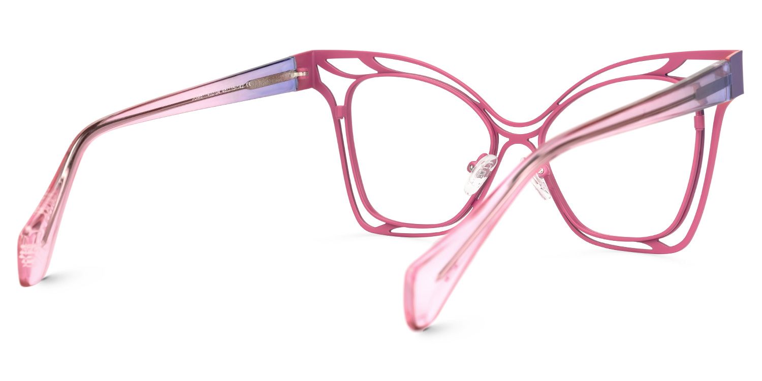 Cini Rose Cateye Lunettes3