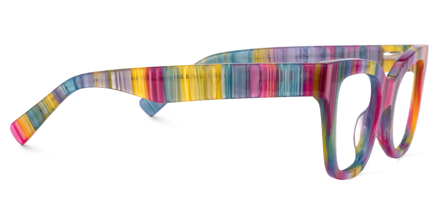 Nereyda Bonbons Couleur Lunettes Skittles | Zeelool Optique3