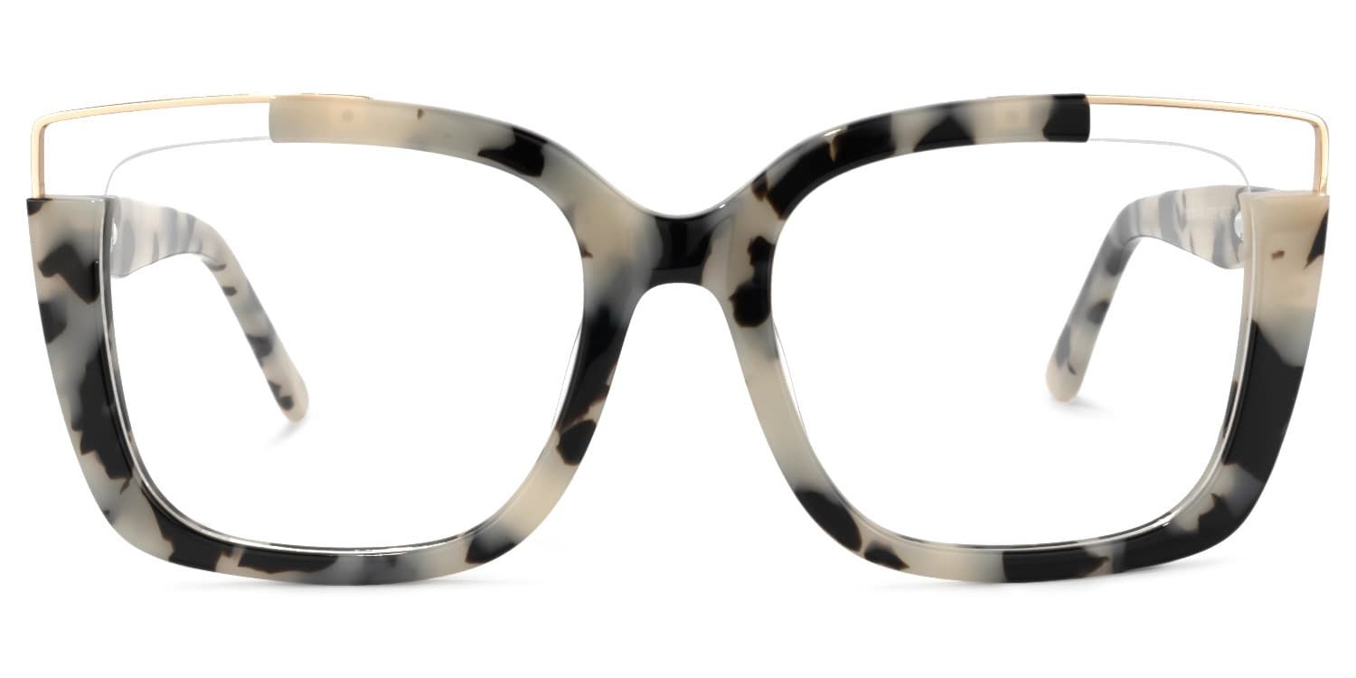 Dortch Gris-Tortue Carré Lunettes0