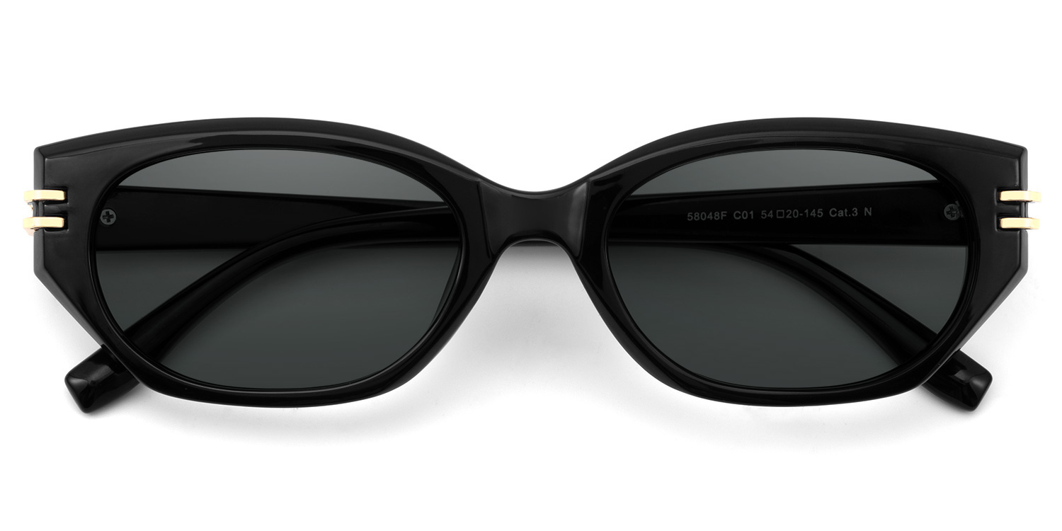 Lagoona Noir Cateye Solaires1