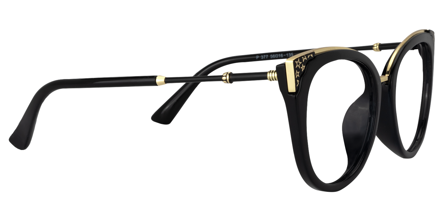 Dalton Lunettes Cateye Noir4
